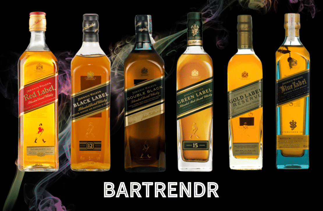 Johnnie Walker Colors - Label Color Prices & Rankings | Bartrendr