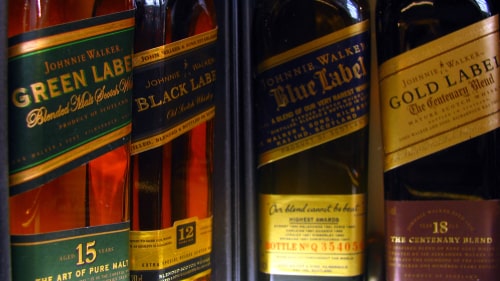 Johnnie walker colors