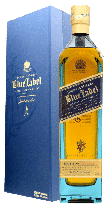 Johnnie Walker Blue Label Bottle & Box
