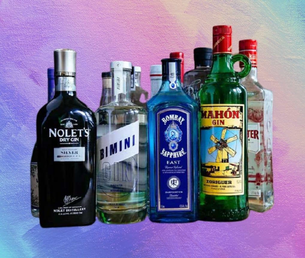 types of spirits liquir