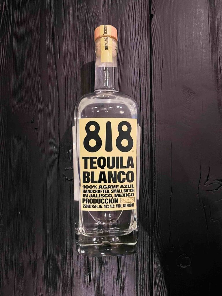 818 tequila bottle